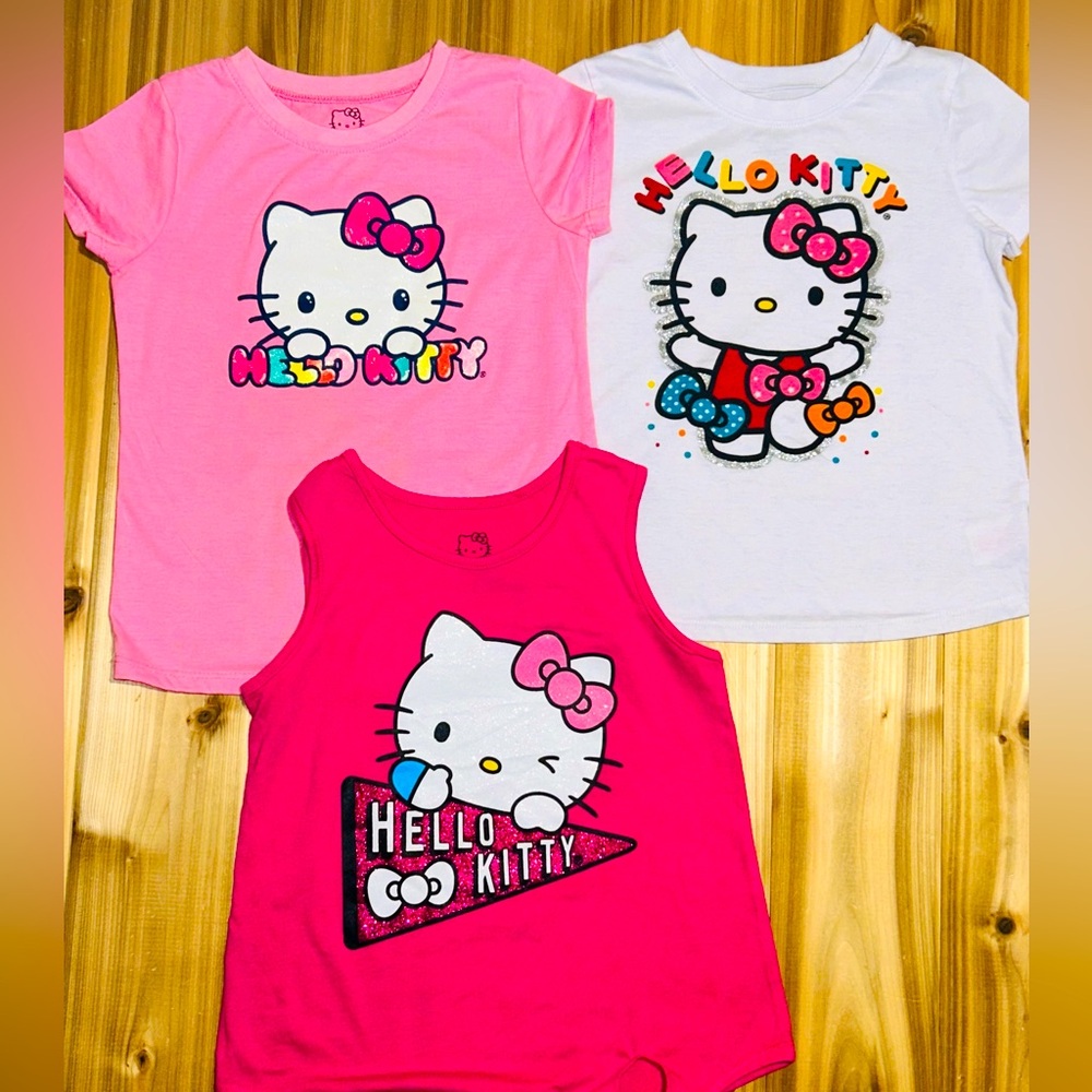 Hello Kitty T-Shirts - Set of 3 - size 8/10